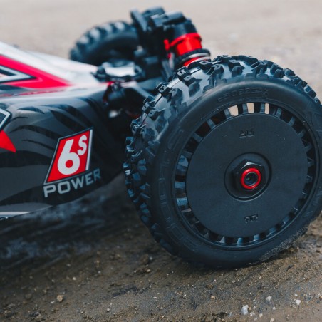 ARRMA 1/8 TYPHON 6S V5 4WD BLX BUGGY ,RTR,MOTOR SPEKTRUM FIRMA, negroARA8606V5 - Imagen 11