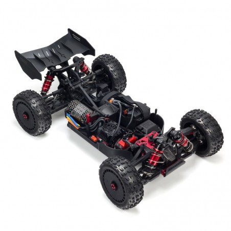 ARRMA 1/8 TYPHON 6S V5 4WD BLX BUGGY ,RTR,MOTOR SPEKTRUM FIRMA, negroARA8606V5 - Imagen 10