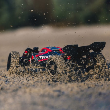 ARRMA 1/8 TYPHON 6S V5 4WD BLX BUGGY ,RTR,MOTOR SPEKTRUM FIRMA, negroARA8606V5 - Imagen 9