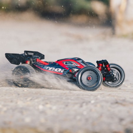 ARRMA 1/8 TYPHON 6S V5 4WD BLX BUGGY ,RTR,MOTOR SPEKTRUM FIRMA, negroARA8606V5 - Imagen 7