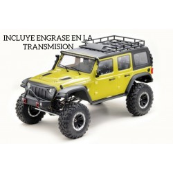 ABSIMA YUCATAN 1/8 EP CRAWLER CR1.8 RTR VERDE+ENGRASE EN TRANSMISION+PROTECCIONES EN AMORTIGUADORES RCPROGRANADA - Imagen 1