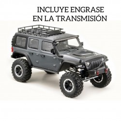 ABSIMA YUCATAN 1/8 EP CRAWLER CR1.8 RTR GRIS+ENGRASE EN TRANSMISION+PROTECCIONES EN AMORTIGUADORES RCPROGRANADA - Imagen 1