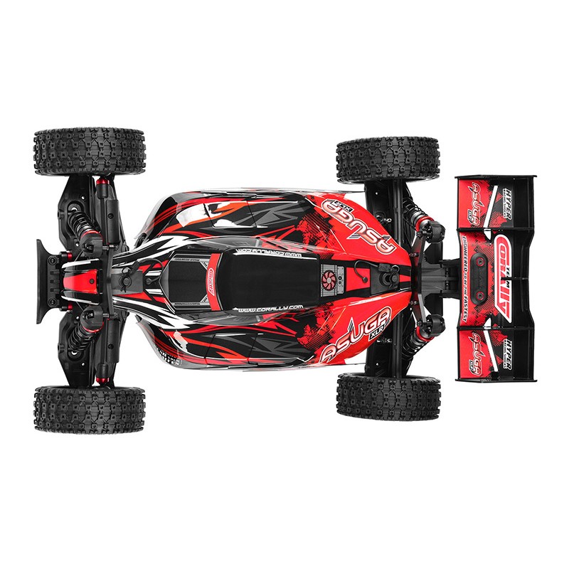 Team Corally ASUGA XLR 6S RTR ROJO Brushless Power 6S 1/8 4WD RCPROGRANADA.COM - Imagen 3