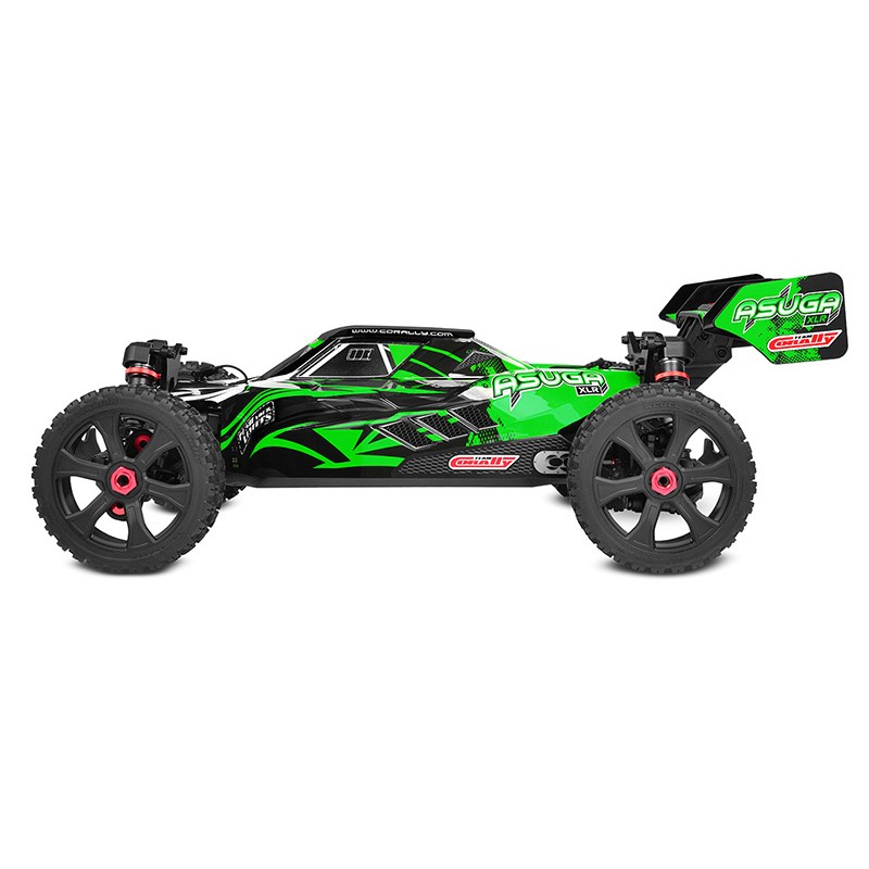 Team Corally ASUGA XLR 6S RTR VERDE Brushless Power 6S 1/8 4WD RCPROGRANADA.COM - Imagen 4