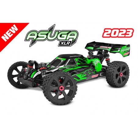 Team Corally ASUGA XLR 6S RTR VERDE Brushless Power 6S 1/8 4WD RCPROGRANADA.COM - Imagen 1