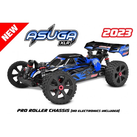 Team Corally ASUGA XLR 6S ROLLER Azul (KIT SIN ELECTRONICA)RCPROGRANADA.COM - Imagen 3