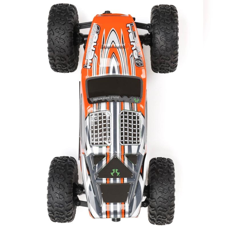 AXIAL AX24 XC-1 1/24 Rock Crawler 4WS RTRNARANJA - Imagen 6