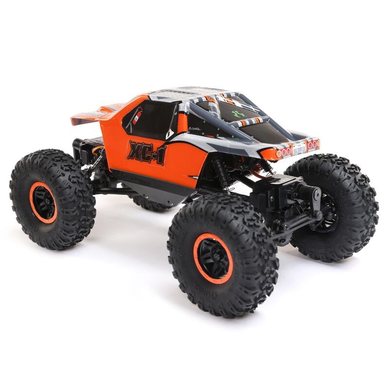 AXIAL AX24 XC-1 1/24 Rock Crawler 4WS RTRNARANJA - Imagen 11