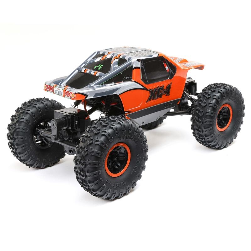 AXIAL AX24 XC-1 1/24 Rock Crawler 4WS RTRNARANJA - Imagen 12