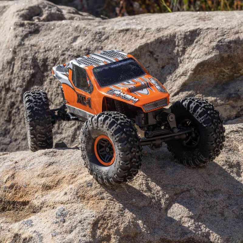AXIAL AX24 XC-1 1/24 Rock Crawler 4WS RTRNARANJA - Imagen 15