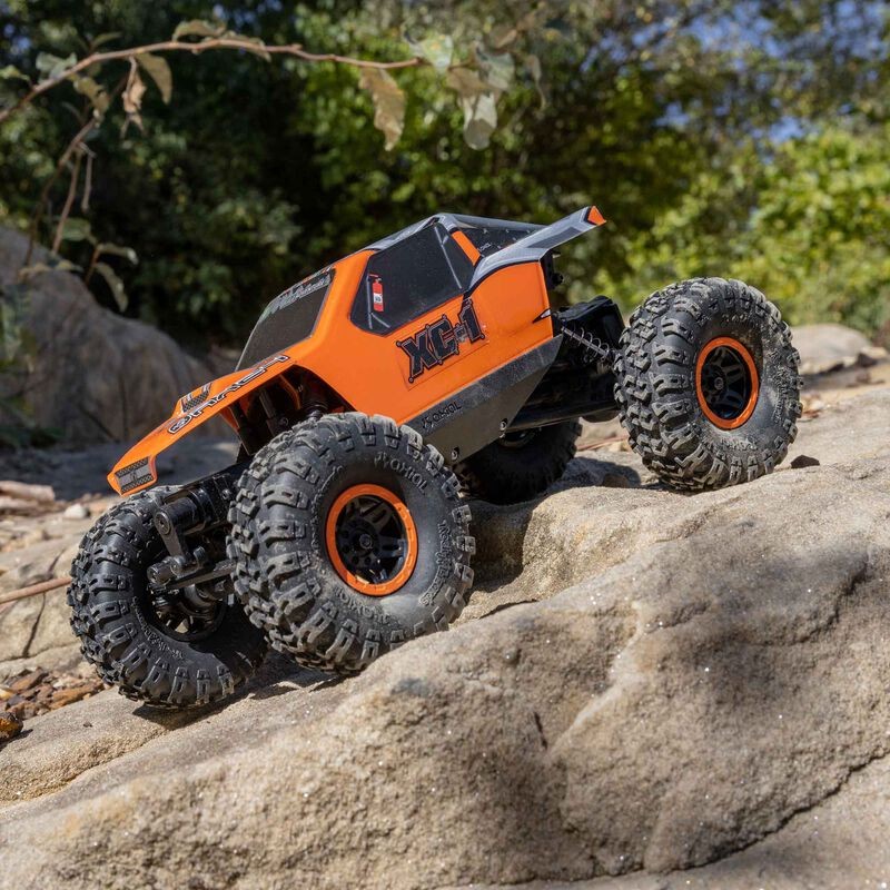 AXIAL AX24 XC-1 1/24 Rock Crawler 4WS RTRNARANJA - Imagen 18