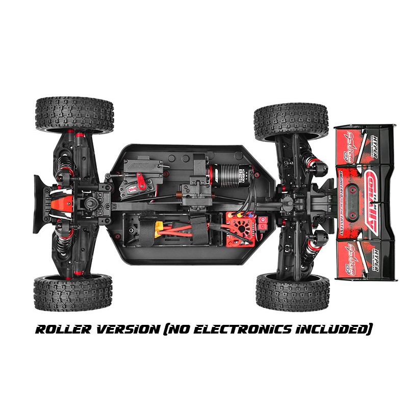 Team Corally ASUGA XLR 6S ROLLER rojo (KIT SIN ELECTRONICA) RCPROGRANADA.COM - Imagen 6