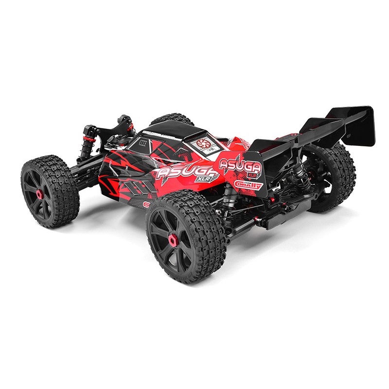 Team Corally ASUGA XLR 6S ROLLER rojo (KIT SIN ELECTRONICA) RCPROGRANADA.COM - Imagen 2
