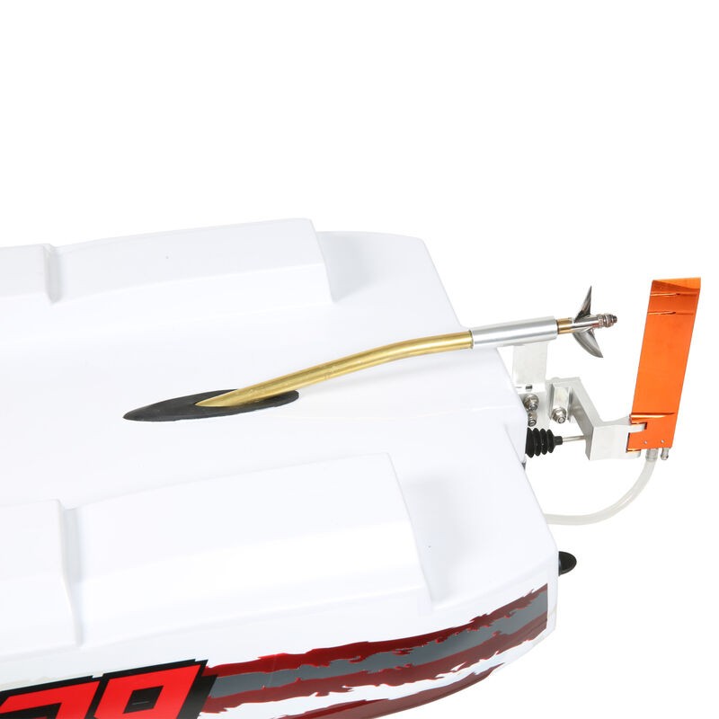 PRO BOAT Blackjack 42" 8S Brushless Catamaran RTR:Blanco/Rojo RCPROGRANADA.COM - Imagen 6