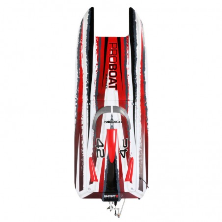 PRO BOAT Blackjack 42" 8S Brushless Catamaran RTR:Blanco/Rojo RCPROGRANADA.COM - Imagen 14