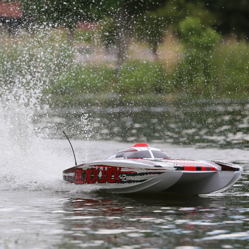 PRO BOAT Blackjack 42" 8S Brushless Catamaran RTR:PRB08043T2 - Imagen 21
