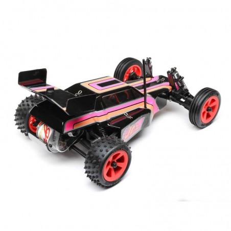 LOSI 1/16 Mini JRX2 Brushed 2WD Buggy RTR, NEGRO(BATERIA Y CARGADOR)RCPROGRANADA.COM - Imagen 4