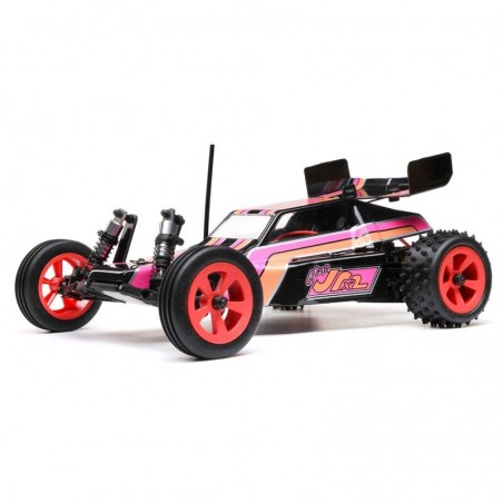 LOSI 1/16 Mini JRX2 Brushed 2WD Buggy RTR, NEGRO(BATERIA Y CARGADOR)RCPROGRANADA.COM - Imagen 6
