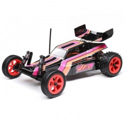 LOSI 1/16 Mini JRX2 Brushed 2WD Buggy RTR, NEGRO(BATERIA Y CARGADOR)RCPROGRANADA.COM - Imagen 1