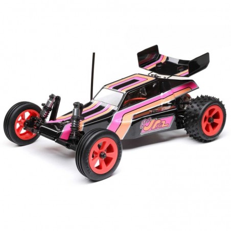 LOSI 1/16 Mini JRX2 Brushed 2WD Buggy RTR, NEGRO(BATERIA Y CARGADOR)RCPROGRANADA.COM - Imagen 1