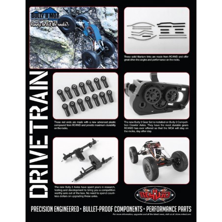 Z-RTR0027RC4WD BULLY II MOA RTR COMPETICIÓN CRAWLER rcprogranada.com - Imagen 8
