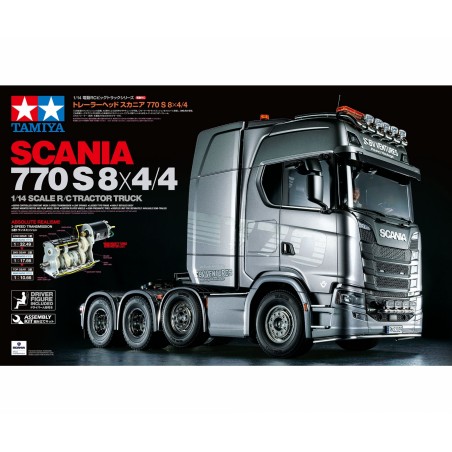 TAMIYA CAMION 1:14 RC SCANIA 770S 8x4/4 RCPROGRANADA.COM - Imagen 5