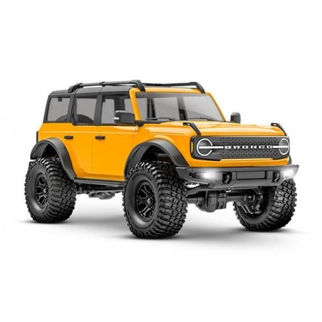 TRAXXAS BRONCO 1/18 TRX-4M Scale and Trail Crawler Ford Bronco 4WD Electric Truck with TQ NARANJA - Imagen 1