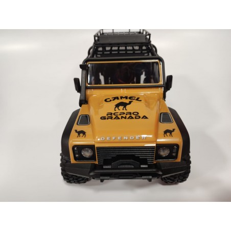NOVEDAD TRAXXAS LAND ROVER  1/18 TRX-4M Scale and Trail Crawler LAND ROVER DEFENDER 4WD Electric Truck with TQ TRX97054-1TAN - Imagen 6