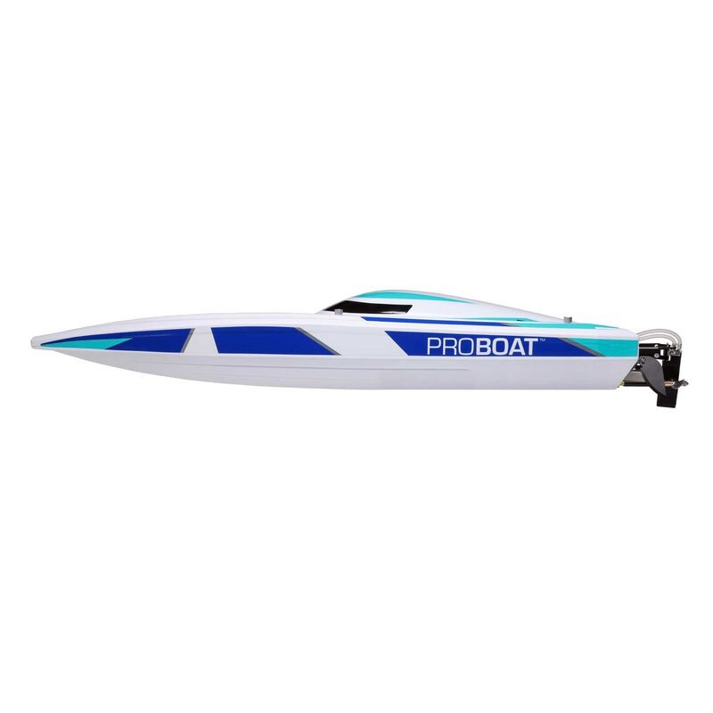 PROBOAT Sonicwake V2 36" autoenderezable sin escobillas Deep-V RTR, blanco - Imagen 15