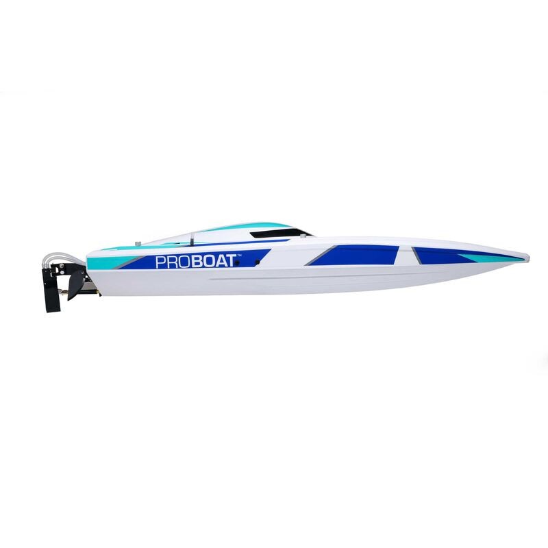PROBOAT Sonicwake V2 36" autoenderezable sin escobillas Deep-V RTR, blanco - Imagen 16