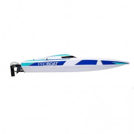 PROBOAT Sonicwake V2 36" autoenderezable sin escobillas Deep-V RTR, blanco - Imagen 16