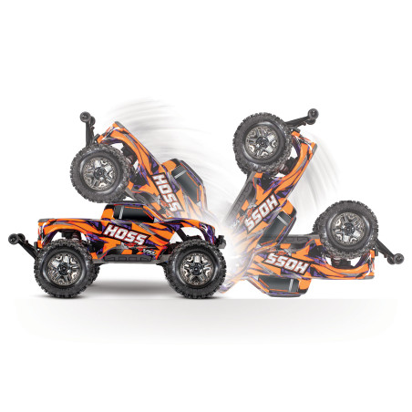 TRAXXAS HOSS 4X4 VXL 1/10 MONSTER TRUCK 4WD BRUSHLESS,NARANJA RCPROGRANADA - Imagen 24