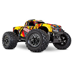 TRAXXAS HOSS 4X4 VXL 1/10 MONSTER TRUCK 4WD BRUSHLESS,SOLAR FLARE RCPROGRANADA - Imagen 1