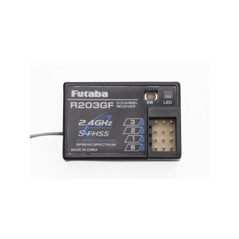 RECEPTOR FUTABA T3PV 2.4GHz + R203GF - Imagen 1