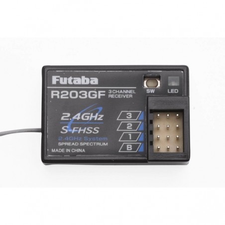 RECEPTOR FUTABA T3PV 2.4GHz + R203GF - Imagen 1
