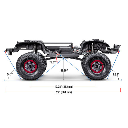 TRX84044-4RTRAXXAS TRX-4 SPORT HIGH TRAIL EDICIÓN ROJO RCPROGRANADA.COM - Imagen 3