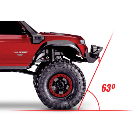TRX84044-4RTRAXXAS TRX-4 SPORT HIGH TRAIL EDICIÓN ROJO RCPROGRANADA.COM - Imagen 4