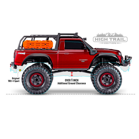 ➡️TRAXXAS TRX-4 SPORT HIGH TRAIL EDICIÓN GRIS+CAMBIO DE SERVO ORIGINAL POR YELLOW 30KG - Imagen 9