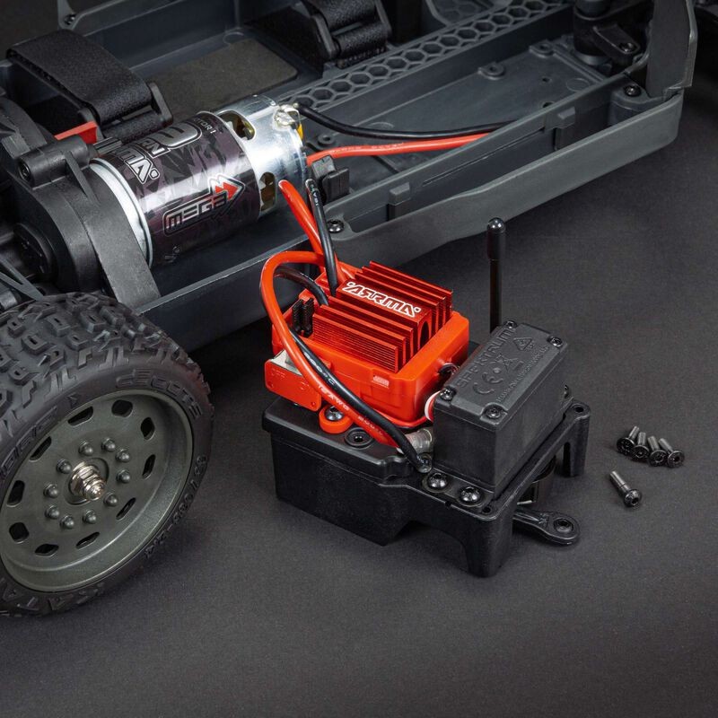 ARRMA 1/8 INFRACCIÓN 4WD MEGA Resto-Mod Camión RTR,verde azulado/bronce (BATERIA Y CARG) - Imagen 10