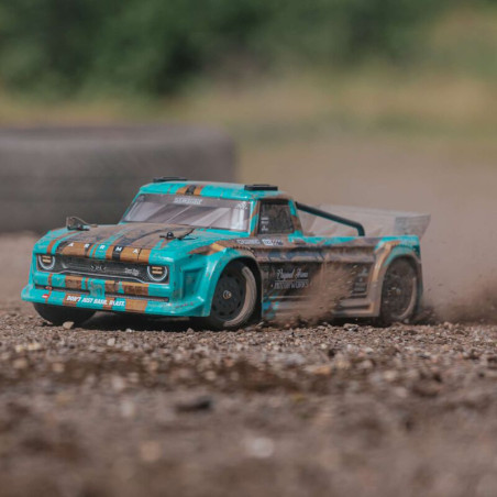 ARRMA 1/8 INFRACCIÓN 4WD MEGA Resto-Mod Camión RTR,verde azulado/bronce (BATERIA Y CARG) - Imagen 15