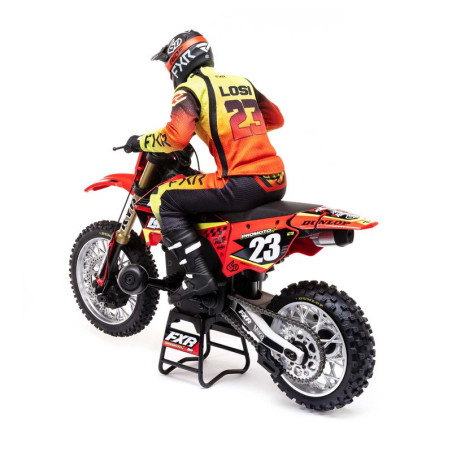 LOSI 1/4 PROMOTO-MX Moto RTR ROJOLOS06000T1 - Imagen 27