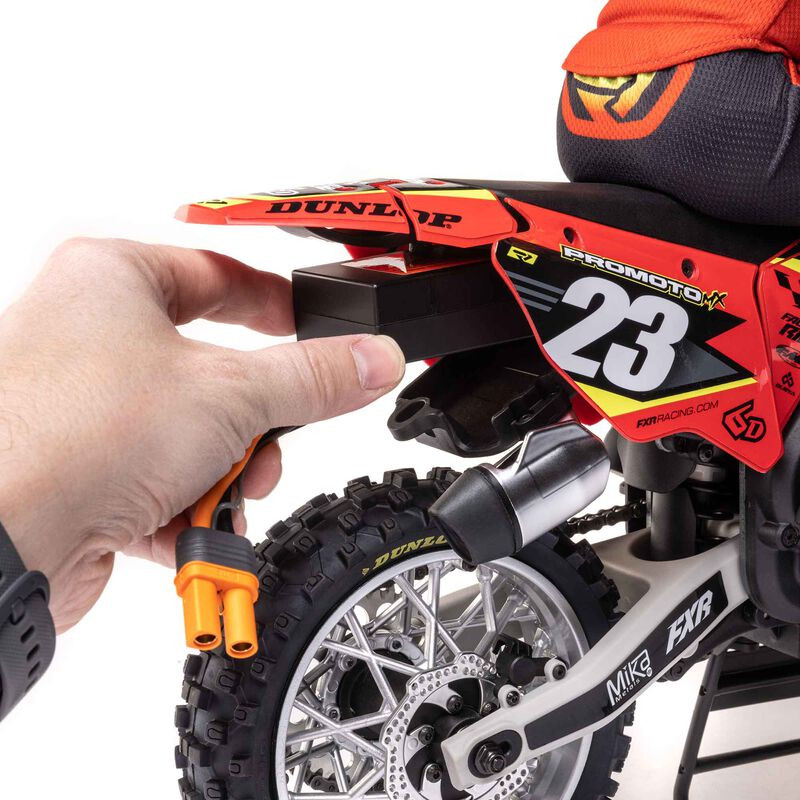 LOSI 1/4 PROMOTO-MX Moto RTR ROJOLOS06000T1 - Imagen 31