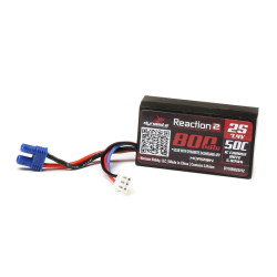 DYNB825H2 BATERIA DYNAMITE 7.4V 800mAh 2S 50C Batería LiPo de carcasa rígida EC2 - Imagen 1
