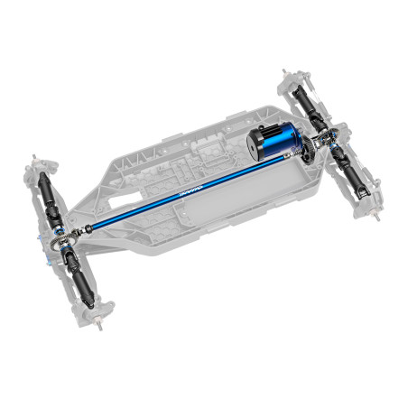 TRAXXAS FORD F-150 RAPTOR  4X4: CAMIONETA 4WD A ESCALA 1/10 CON TQI - Imagen 12