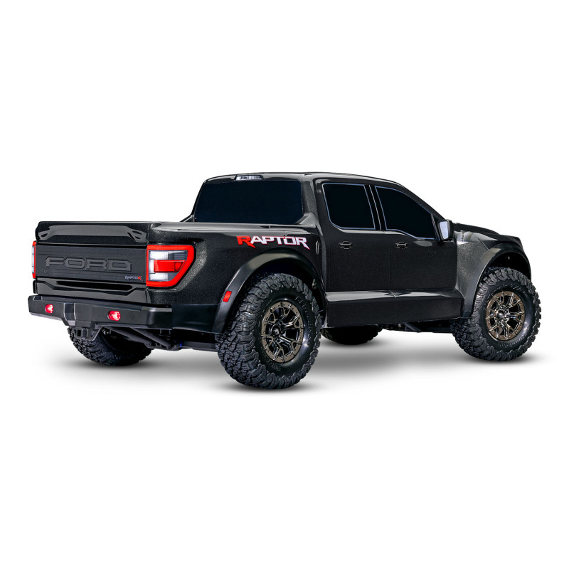 TRAXXAS FORD F-150 RAPTOR  4X4: CAMIONETA 4WD A ESCALA 1/10 CON TQI NEGRO - Imagen 2