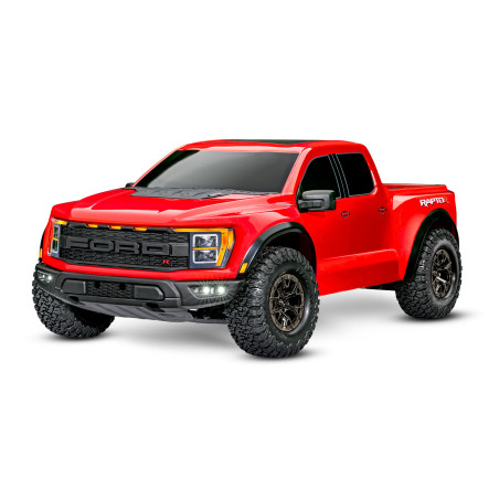 TRAXXAS FORD F-150 RAPTOR  4X4: CAMIONETA 4WD A ESCALA 1/10 CON TQI ROJO - Imagen 6