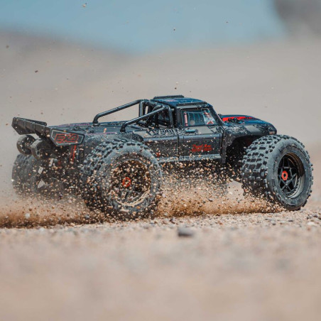 ARRMA 1/5 OUTCAST 4X4 8S BLX EXB CAMION ACROBATICO BRUSHLESS RTR, negro(INCLUYE PROTECCIONES RCPROGRANADA) - Imagen 18