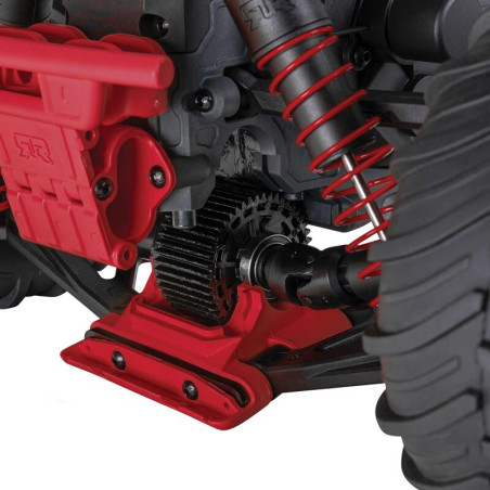 ARRMA 1/10 GORGON 2WD MEGA 550 MONSTER TRUCK ROJO RTR INCLUYE BATERIA Y CARGADOR - Imagen 23