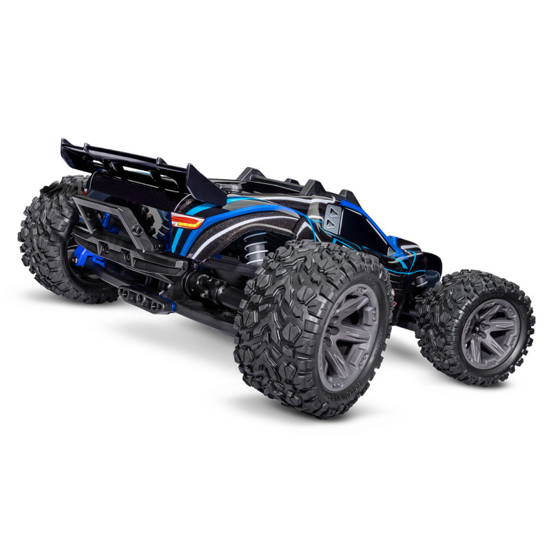 TRAXXAS RUSTLER 4X4 BL-2S BRUSHLESS: CAMIÓN ESTADIO 4WD TQ 2.4GHZ ESCALA 1/10 AZUL - Imagen 4