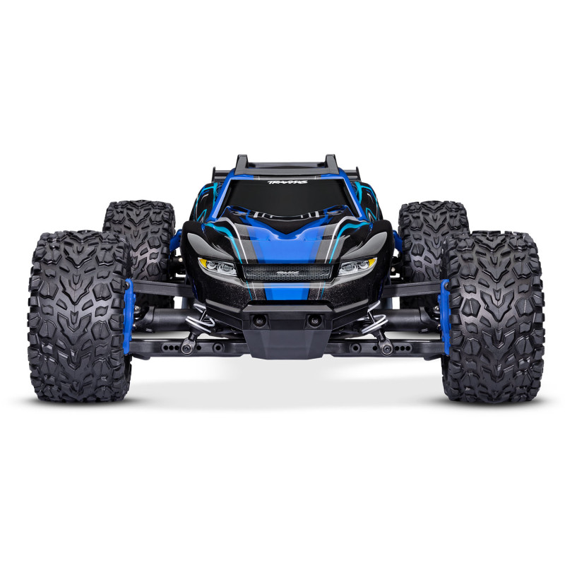 TRAXXAS RUSTLER 4X4 BL-2S BRUSHLESS CAMIÓN ESTADIO 4WD TQ 2.4GHZ ESCALA 1/10 - AZUL - Imagen 3
